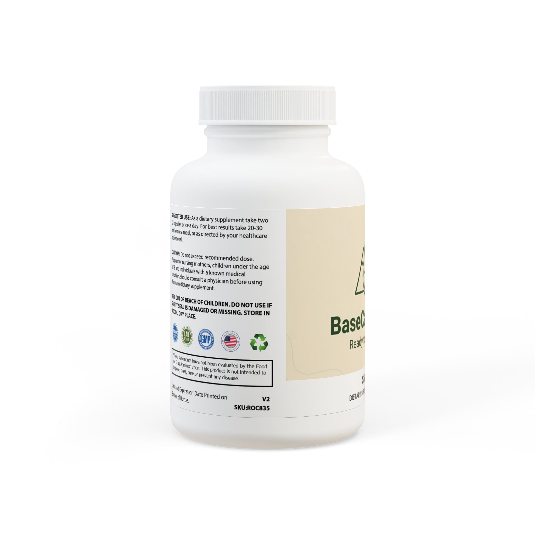 Base Camp Vital Sea Moss Supplement (60 Capsules)