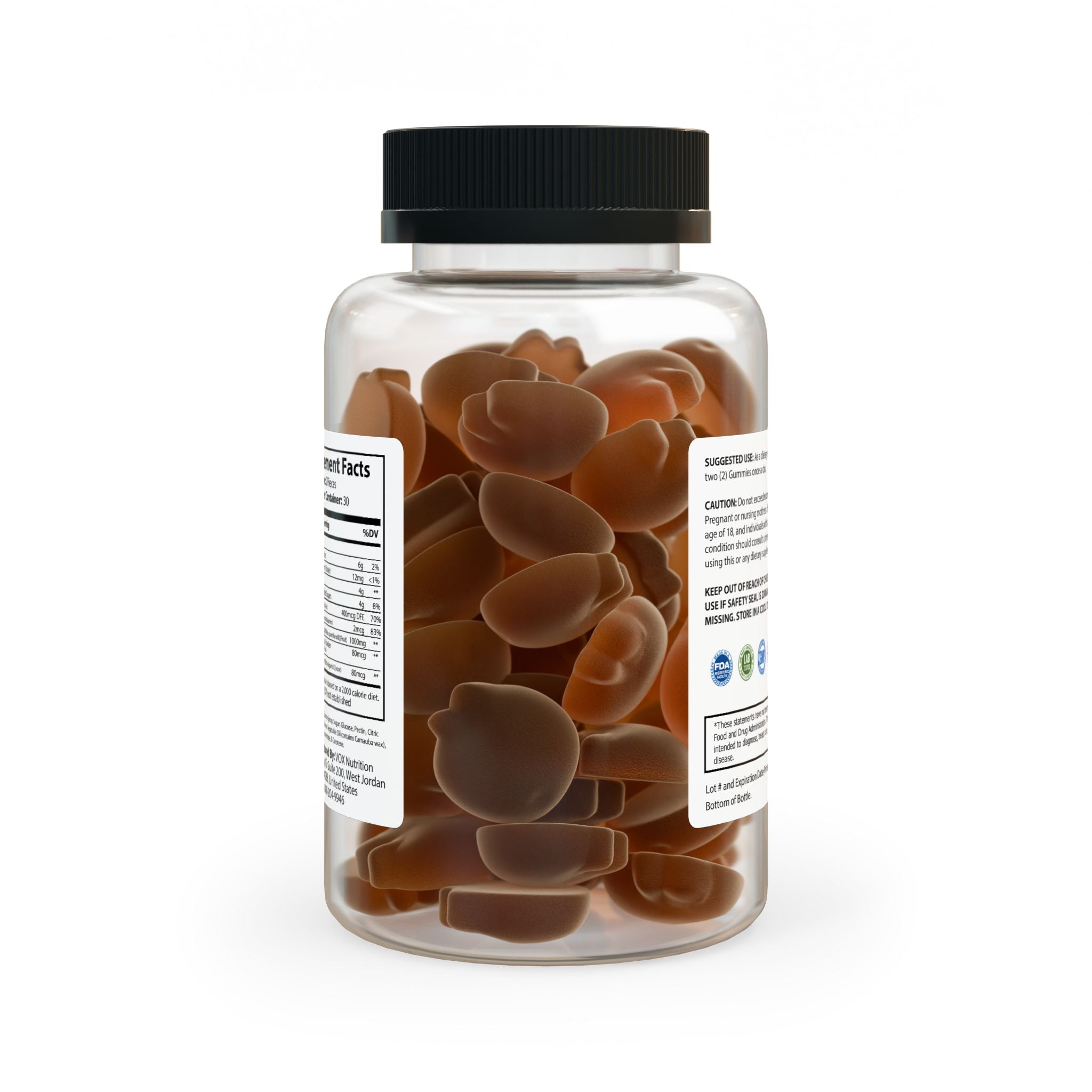 Base Camp Vital Apple Cider Vinegar Gummies (60 Gummies)