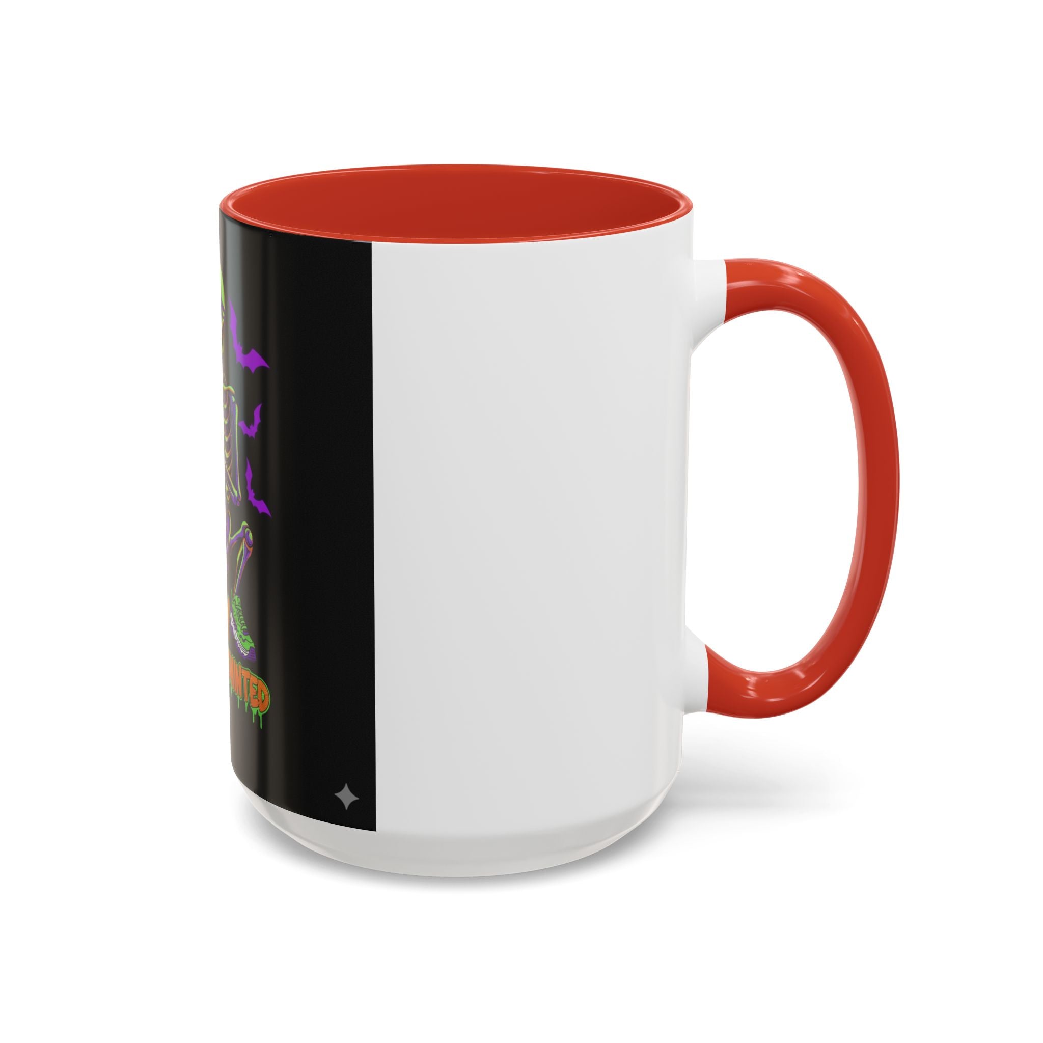Spooky Skeleton Coffee Mug, Halloween Gift, Caffeinated Mug, Gothic Cup, Unique Drinkware, Perfect for Fall Celebrations