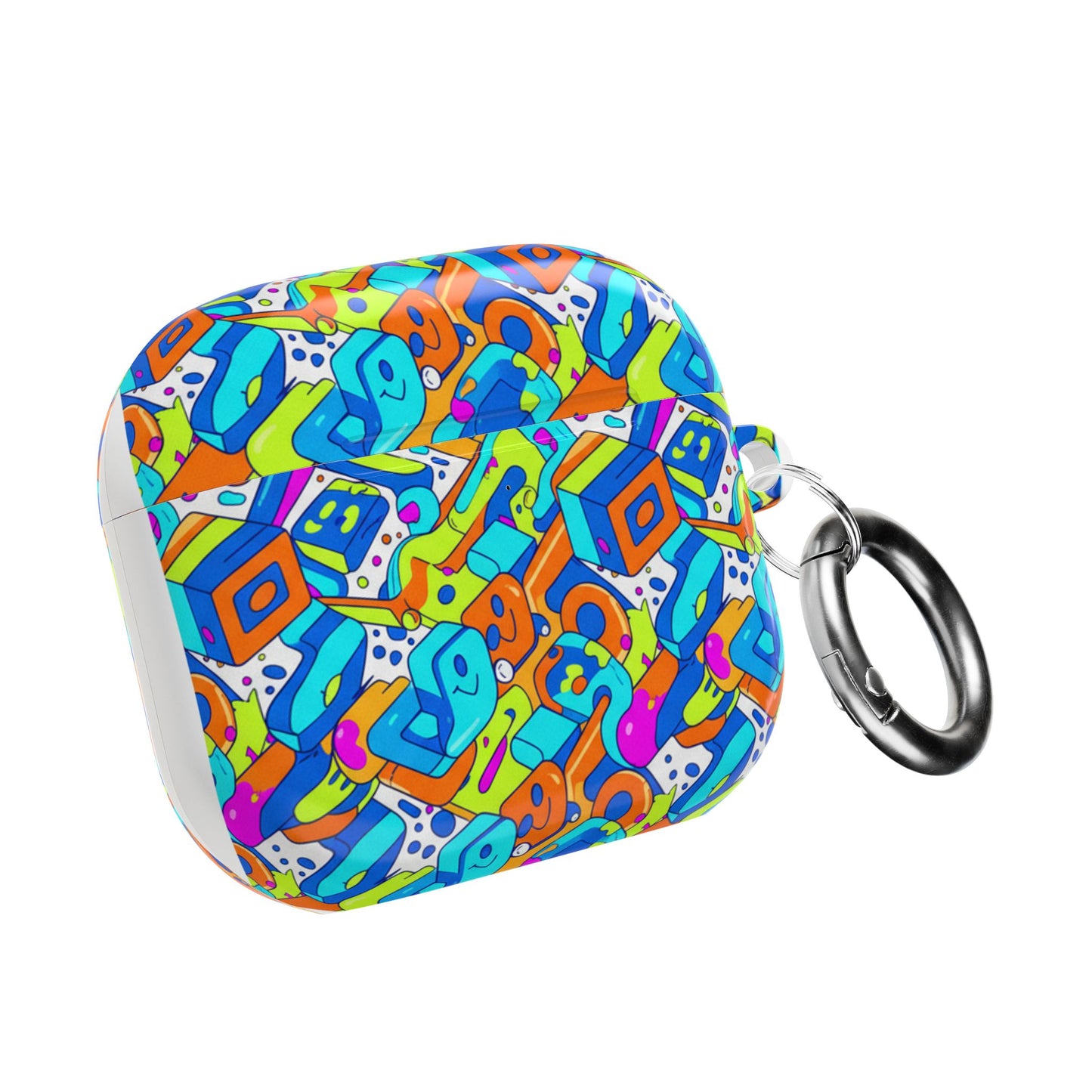 Colorful AirPods Case — Retro Pop Graphic AirPod Case