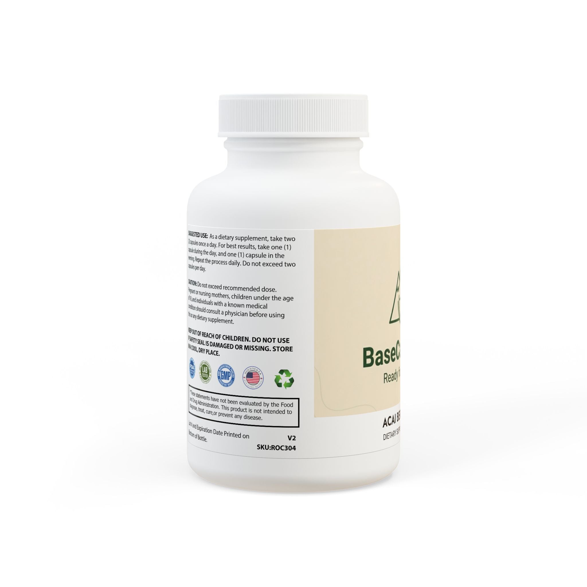 Base Camp Vital Acai Berry Complex Supplement (60 Capsules)