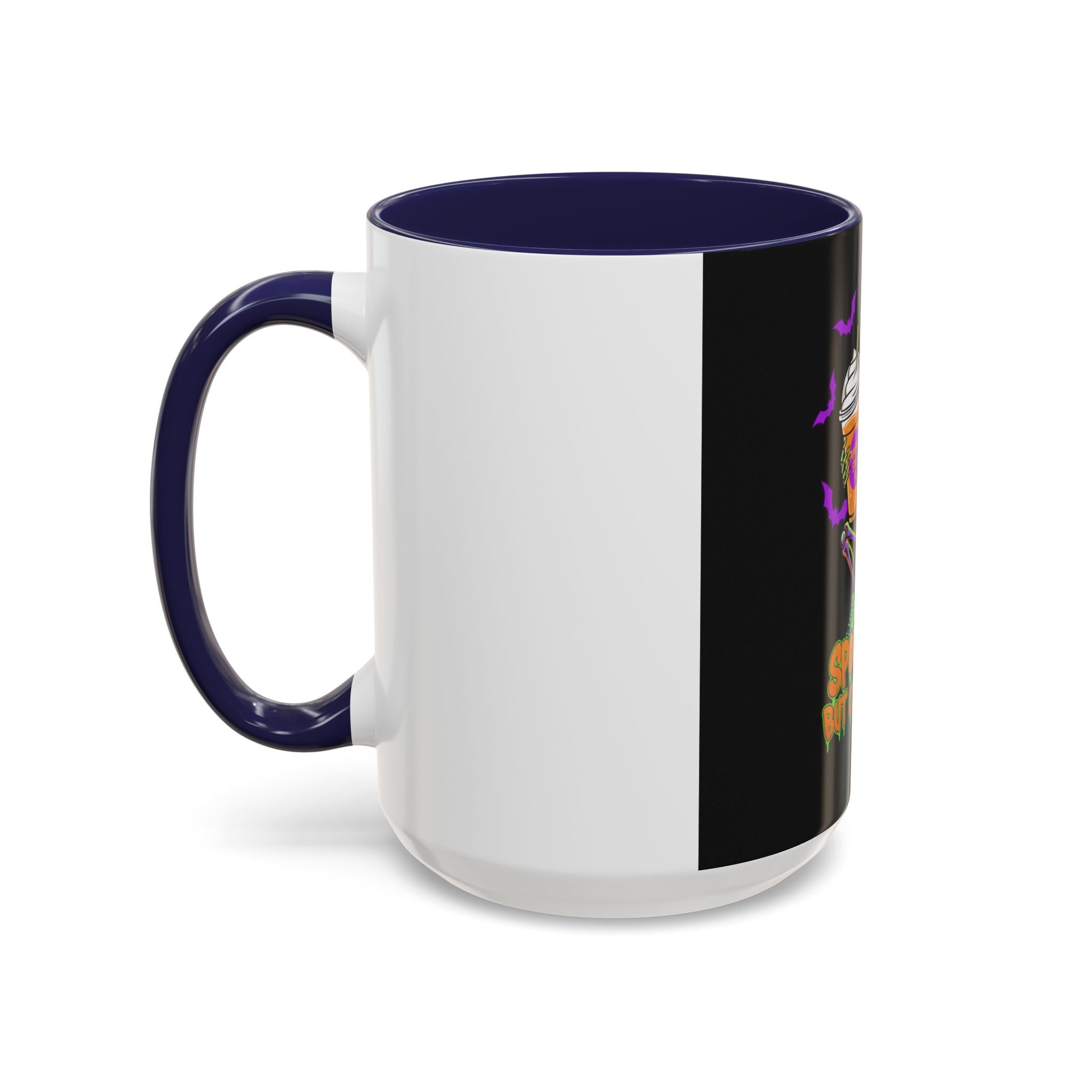 Spooky Skeleton Coffee Mug, Halloween Gift, Caffeinated Mug, Gothic Cup, Unique Drinkware, Perfect for Fall Celebrations