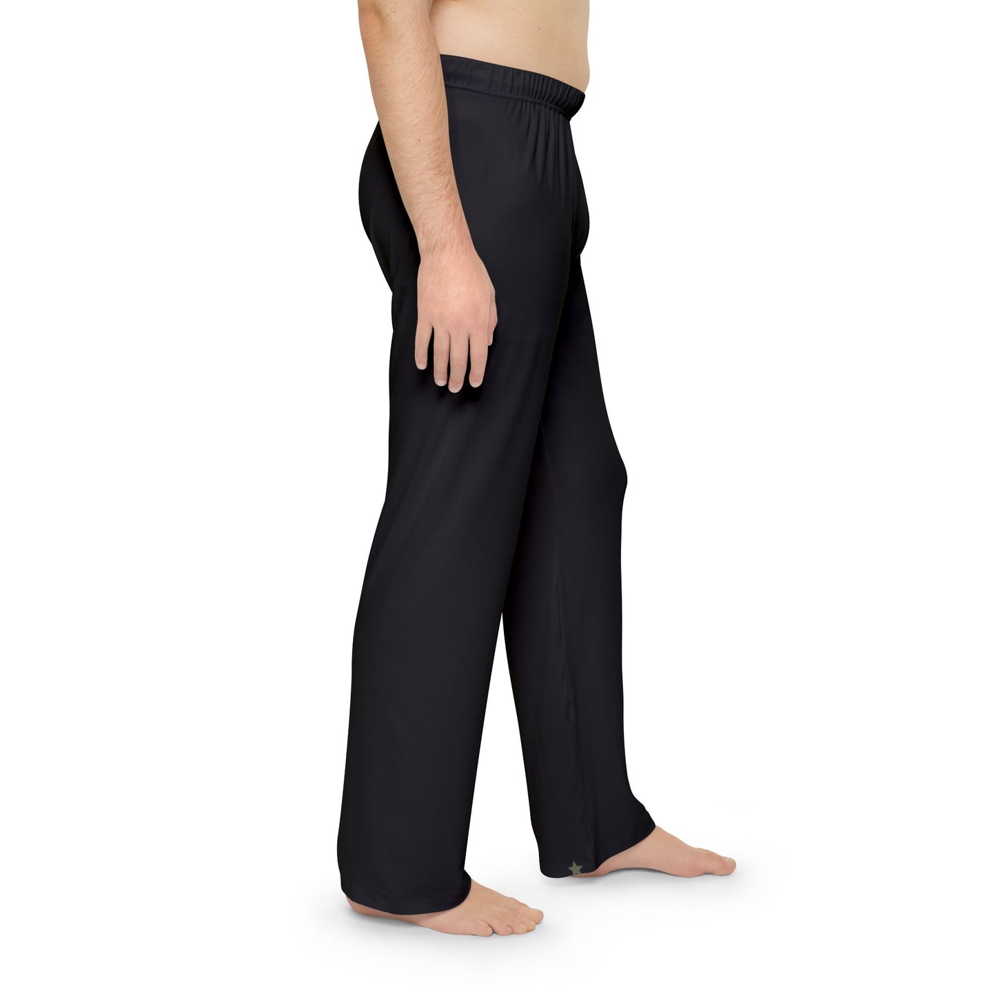 Men's Black Pajama Pants — Comfortable Lounge Sleepwear