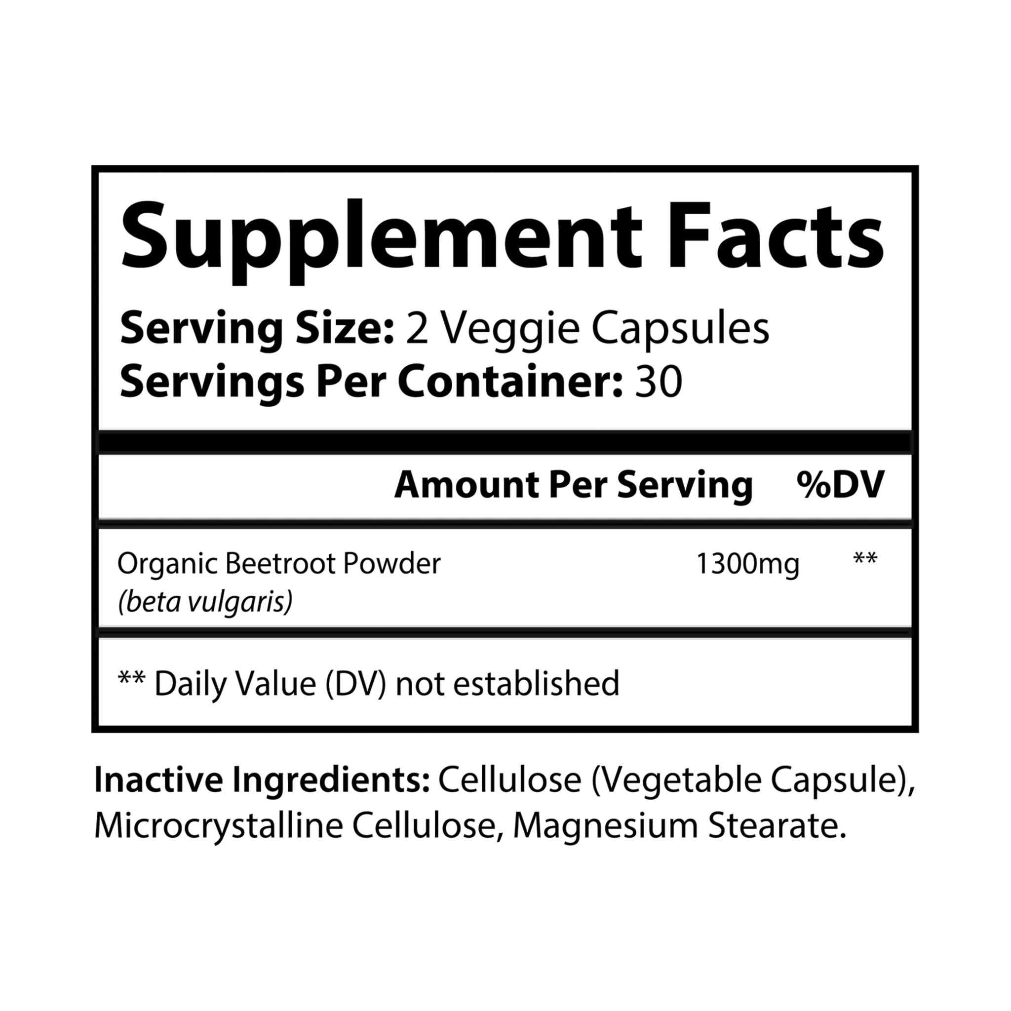 Base Camp Vital Beetroot Supplement (60 Capsules)