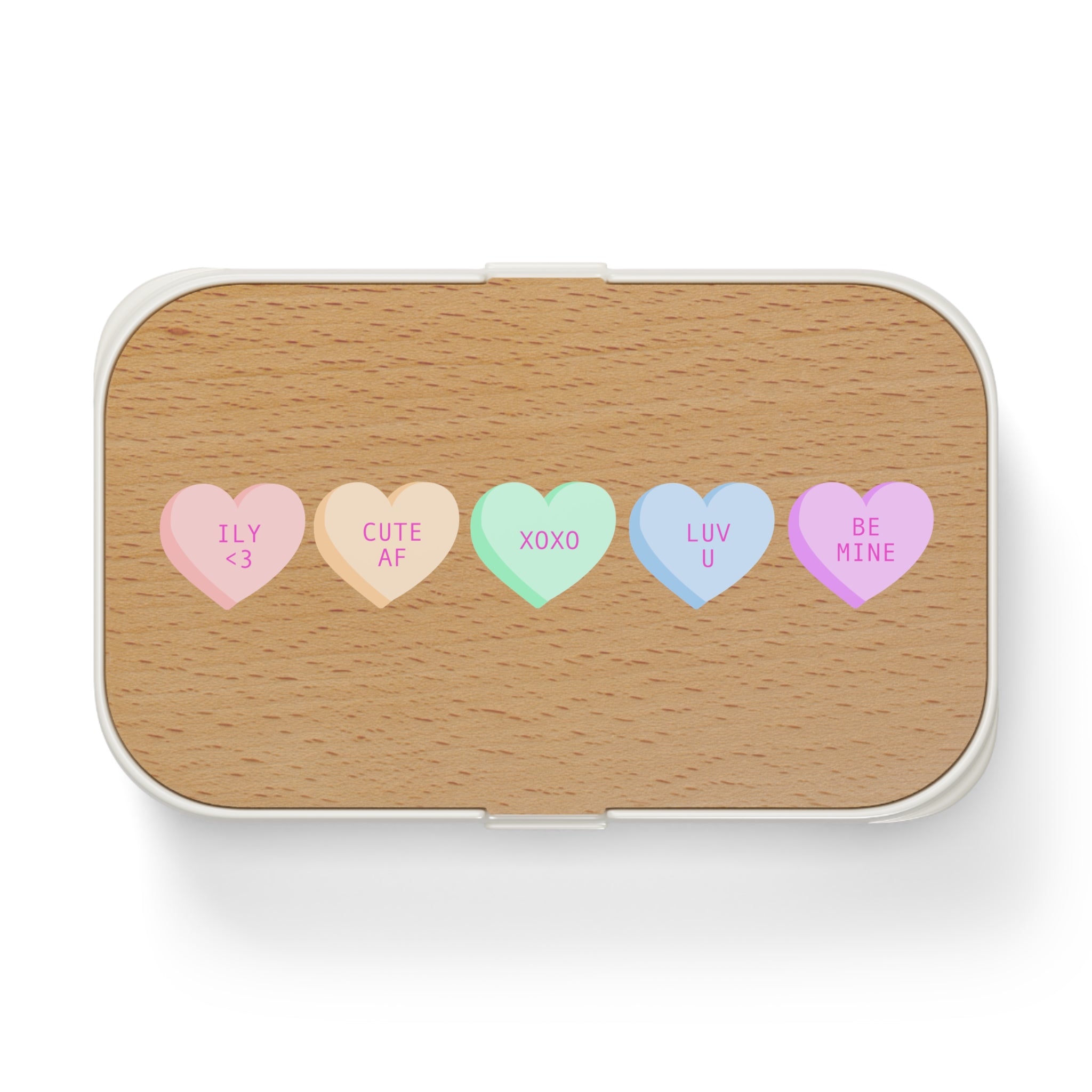 Cute Heart-Themed Bento Lunch Box - Perfect for Valentine's Day and Everyday Meal Prep