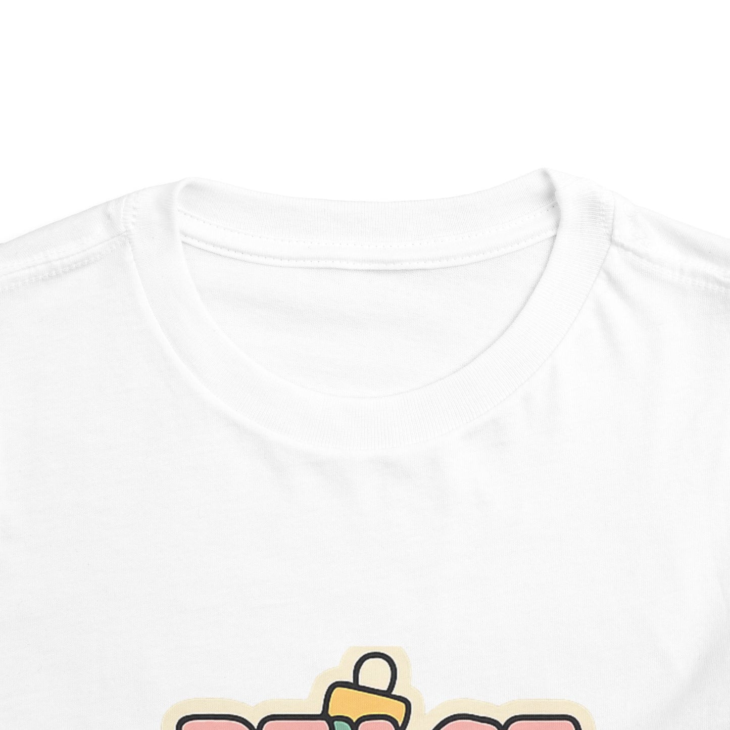 Peace on Earth Toddler Tee — Retro Holiday Christmas Shirt