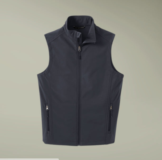 Port Authority® Men's Core Soft Shell Vest - Men's Soft Shell Vest — Windproof Layering Jacket (free shipping)