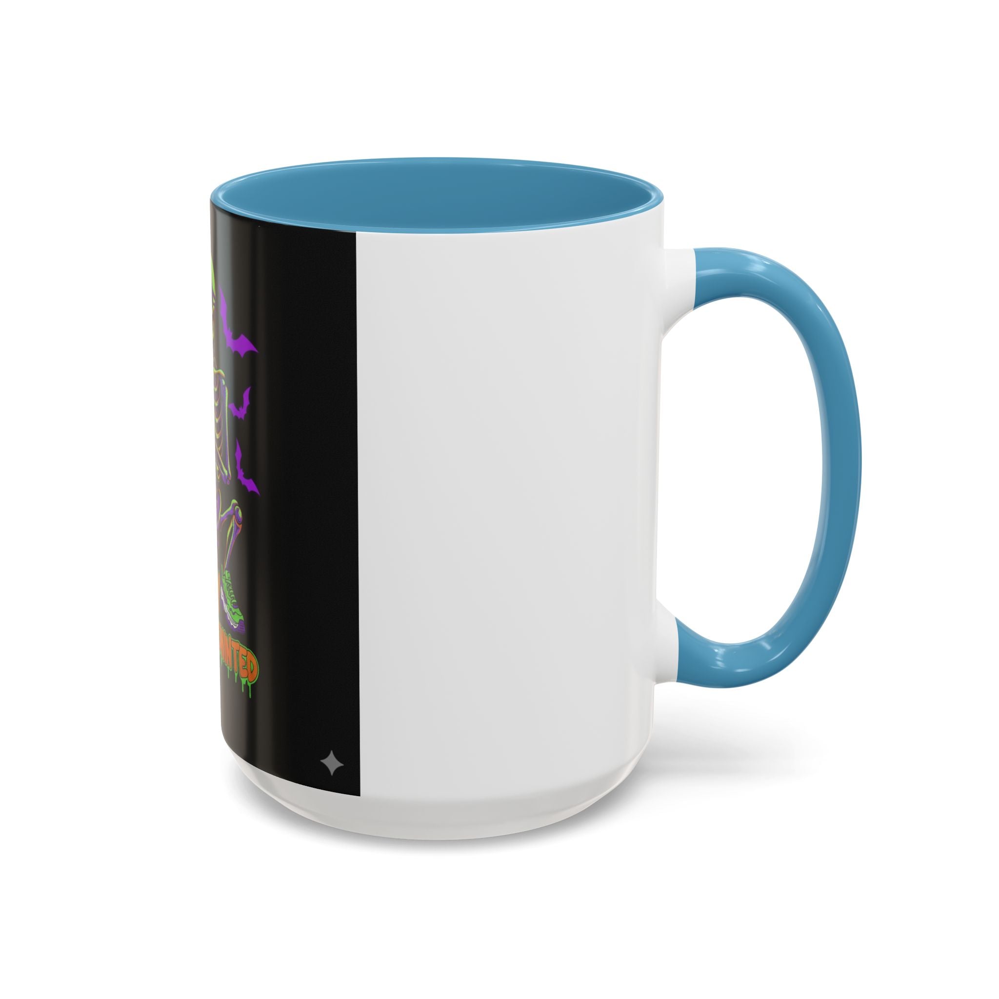 Spooky Skeleton Coffee Mug, Halloween Gift, Caffeinated Mug, Gothic Cup, Unique Drinkware, Perfect for Fall Celebrations