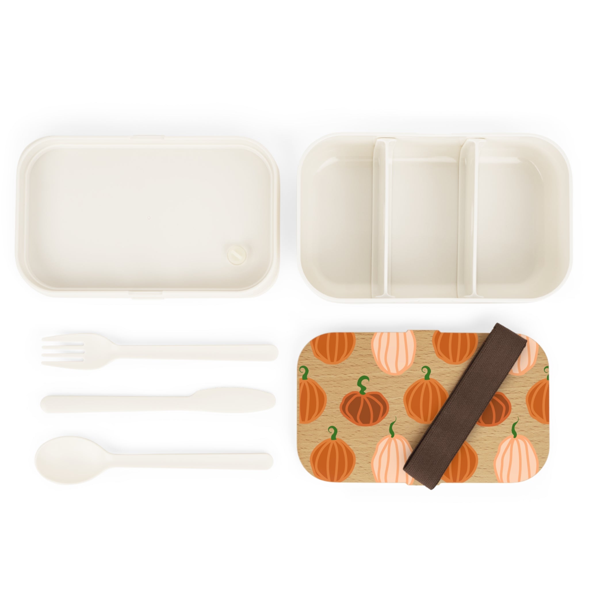 Pumpkin Pattern Bento Lunch Box