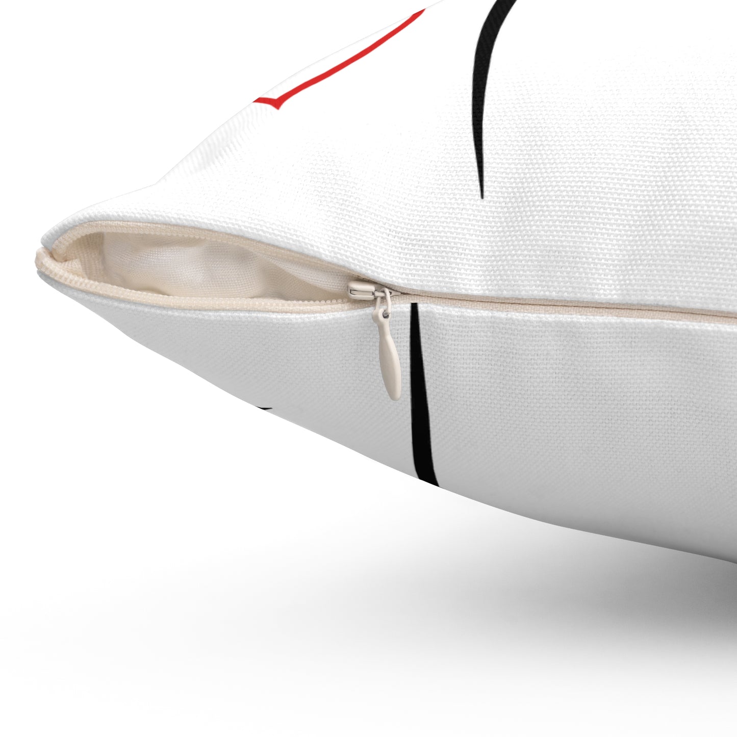 Heart Tic-Tac-Toe Decorative Throw Pillow — Valentine Accent Cushion (free shipping)