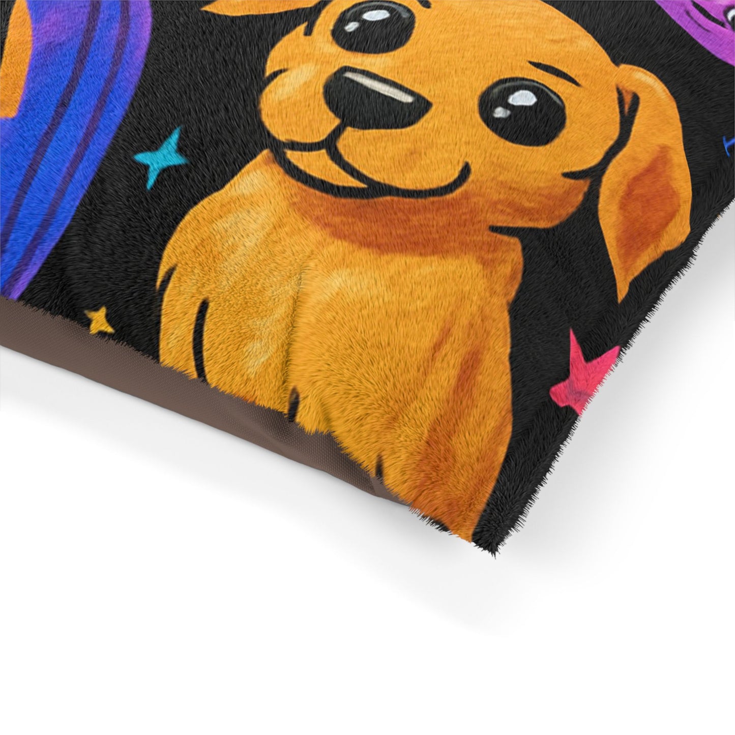 Spooky Pet Bed with Halloween Design, Cozy Dog Bed, Fun Cat Bed, Pet Sleep Pad, Seasonal Pet Accessory