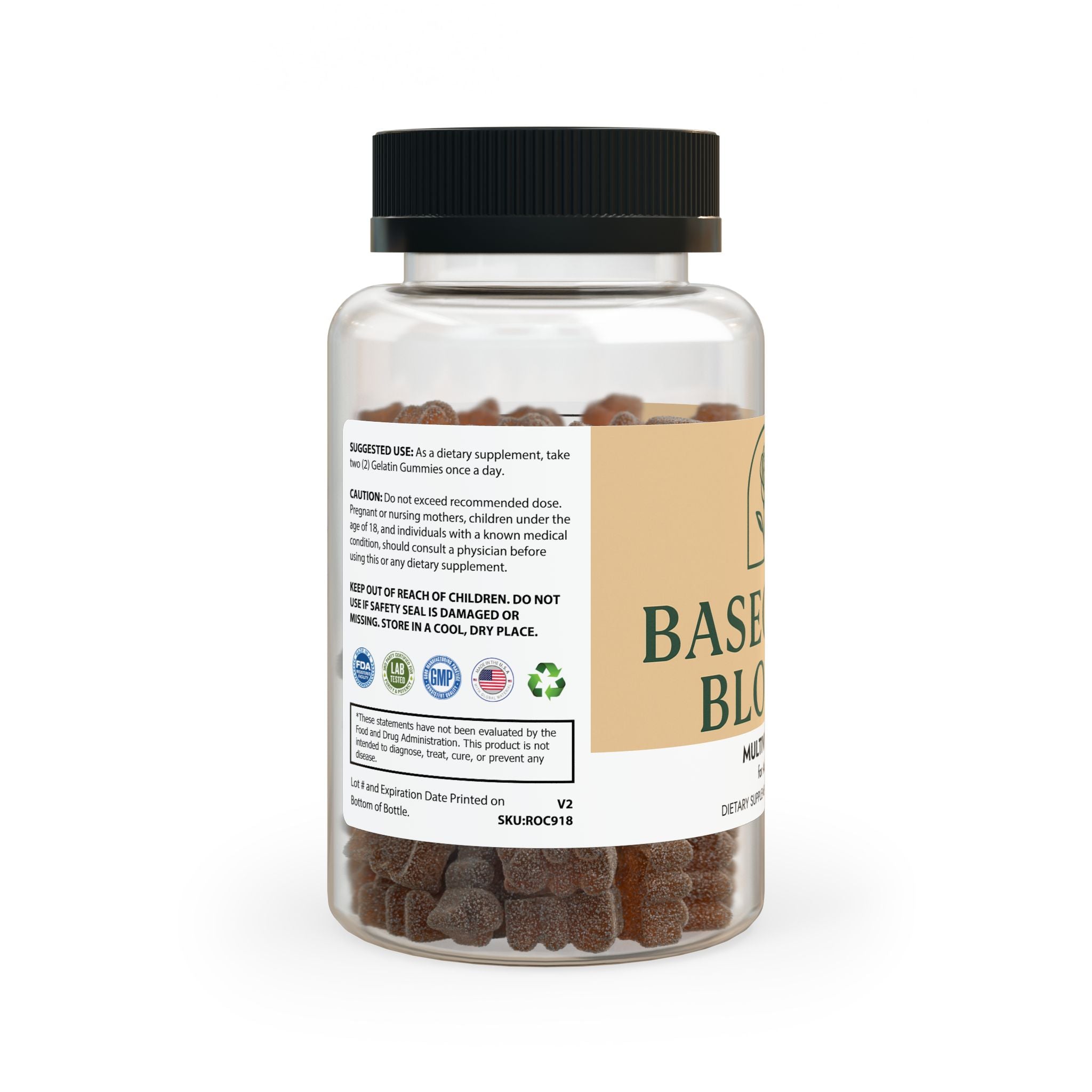 Base Camp Bloom Multivitamin Gummies for Adults (60 Gummies)