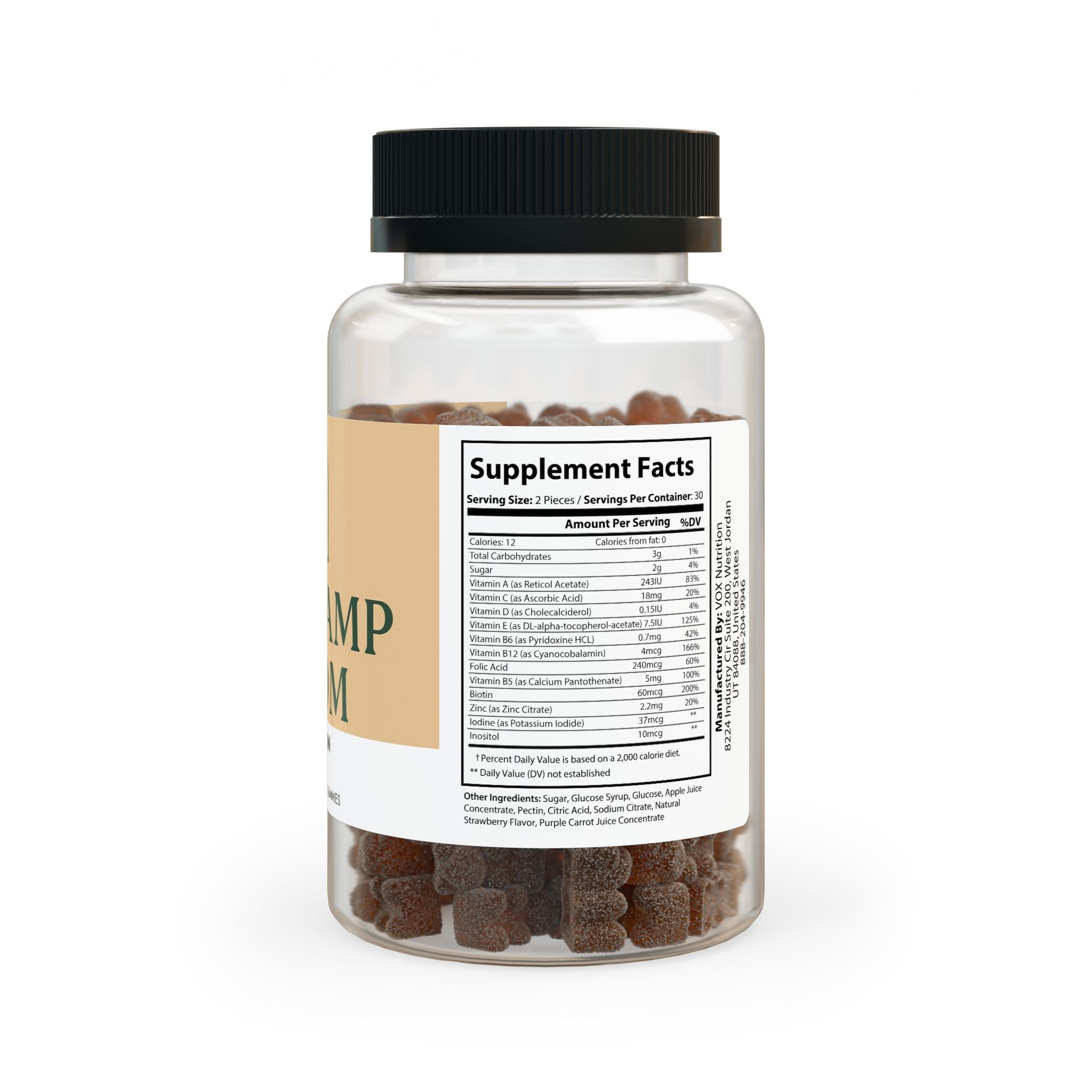 Base Camp Bloom Multivitamin Gummies for Adults (60 Gummies)
