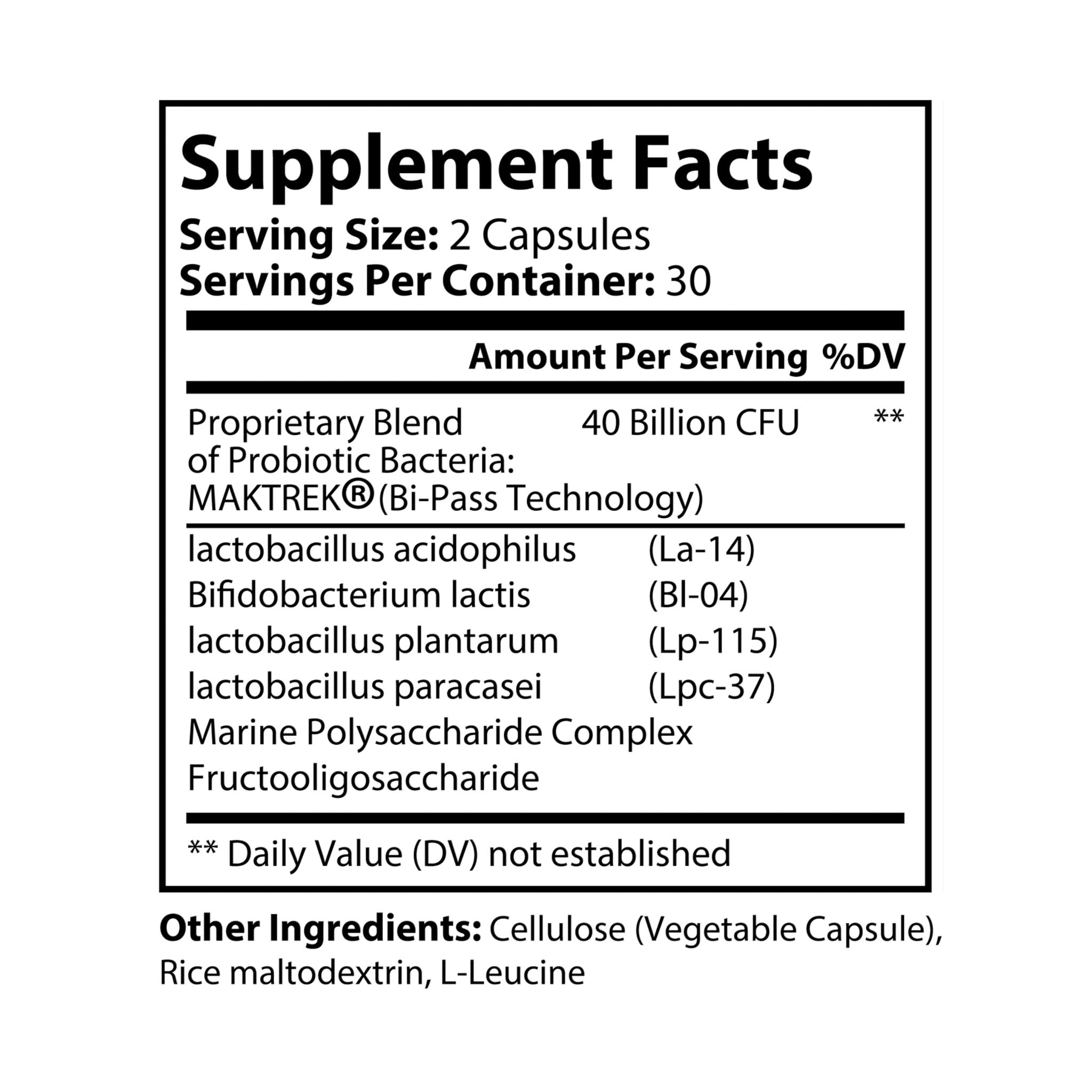 Base Camp Vital Probiotics Supplement (60 Capsules)