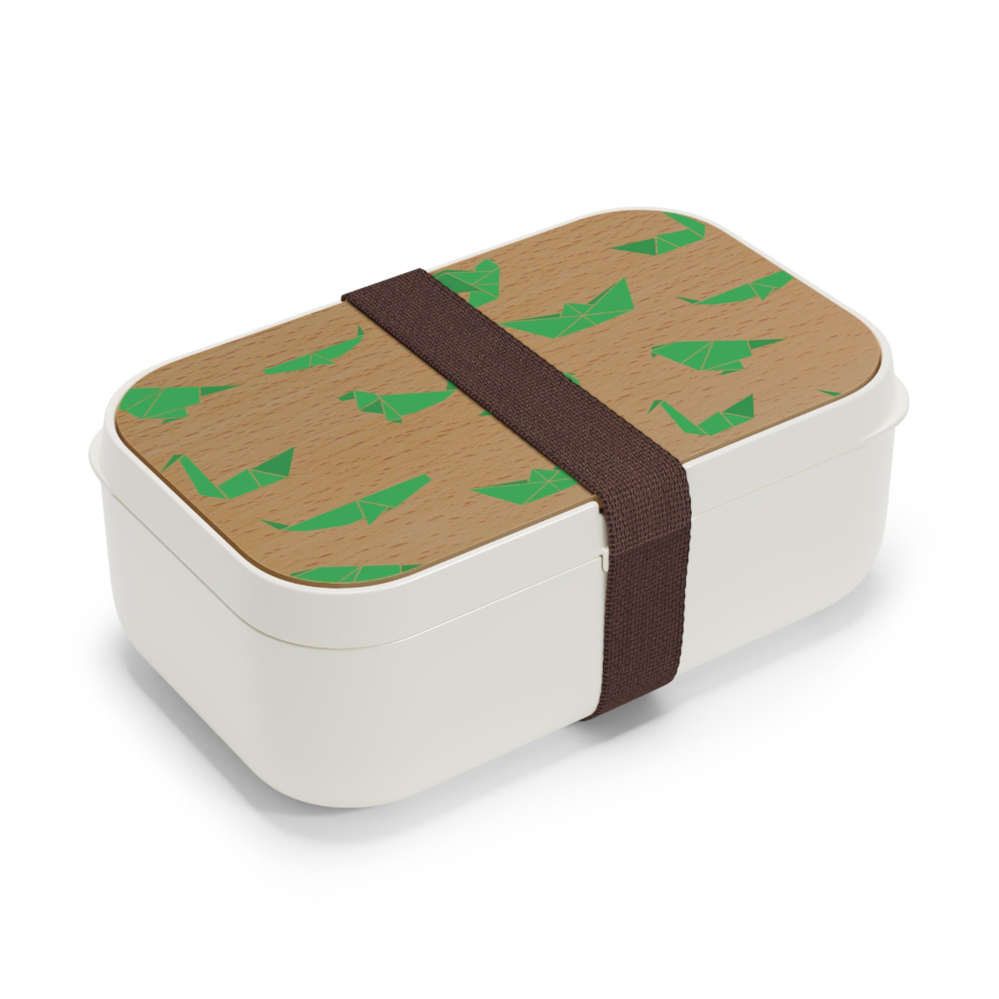 Eco-Friendly Bento Lunch Box with Origami Design