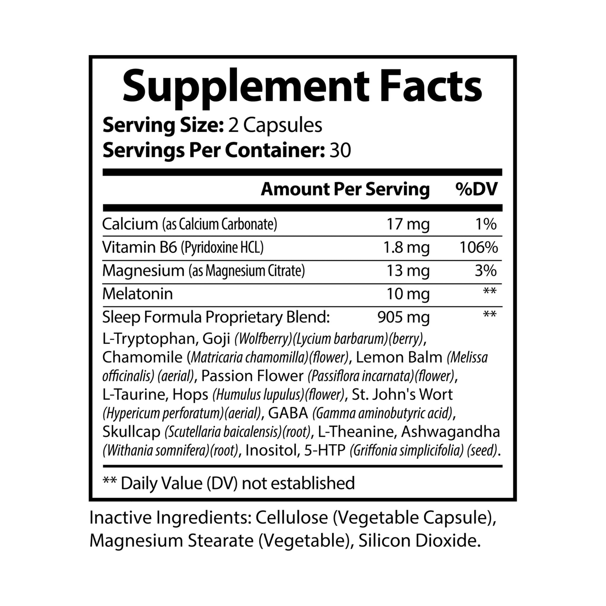 Base Camp Vital Sleep Supplement (60 Capsules)
