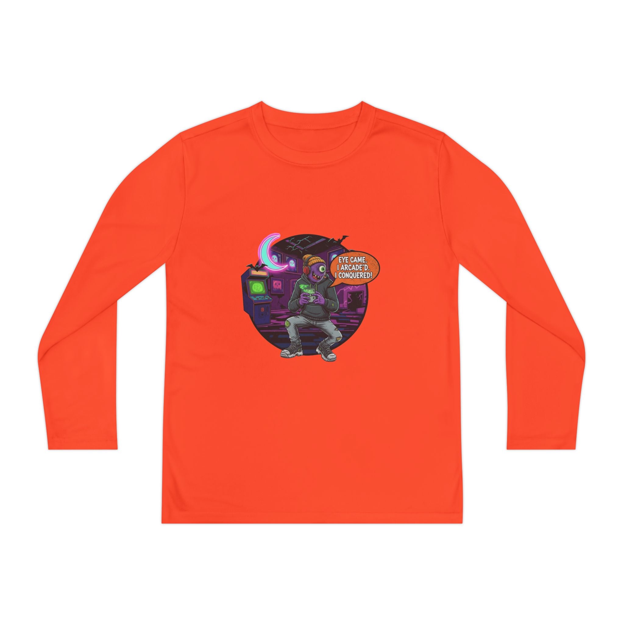 Youth Gamer Long Sleeve Tee, Retro Gaming Gift, Unisex Shirt, Video Game Apparel, Cute Gamer Top, Everyday Casual Wear