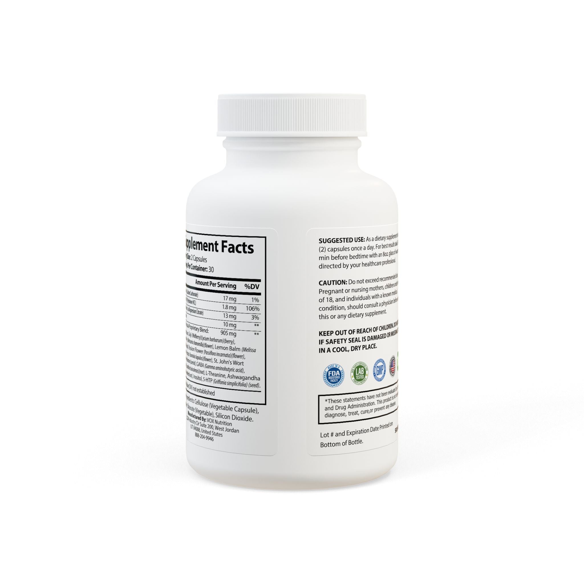 Base Camp Vital Sleep Supplement (60 Capsules)