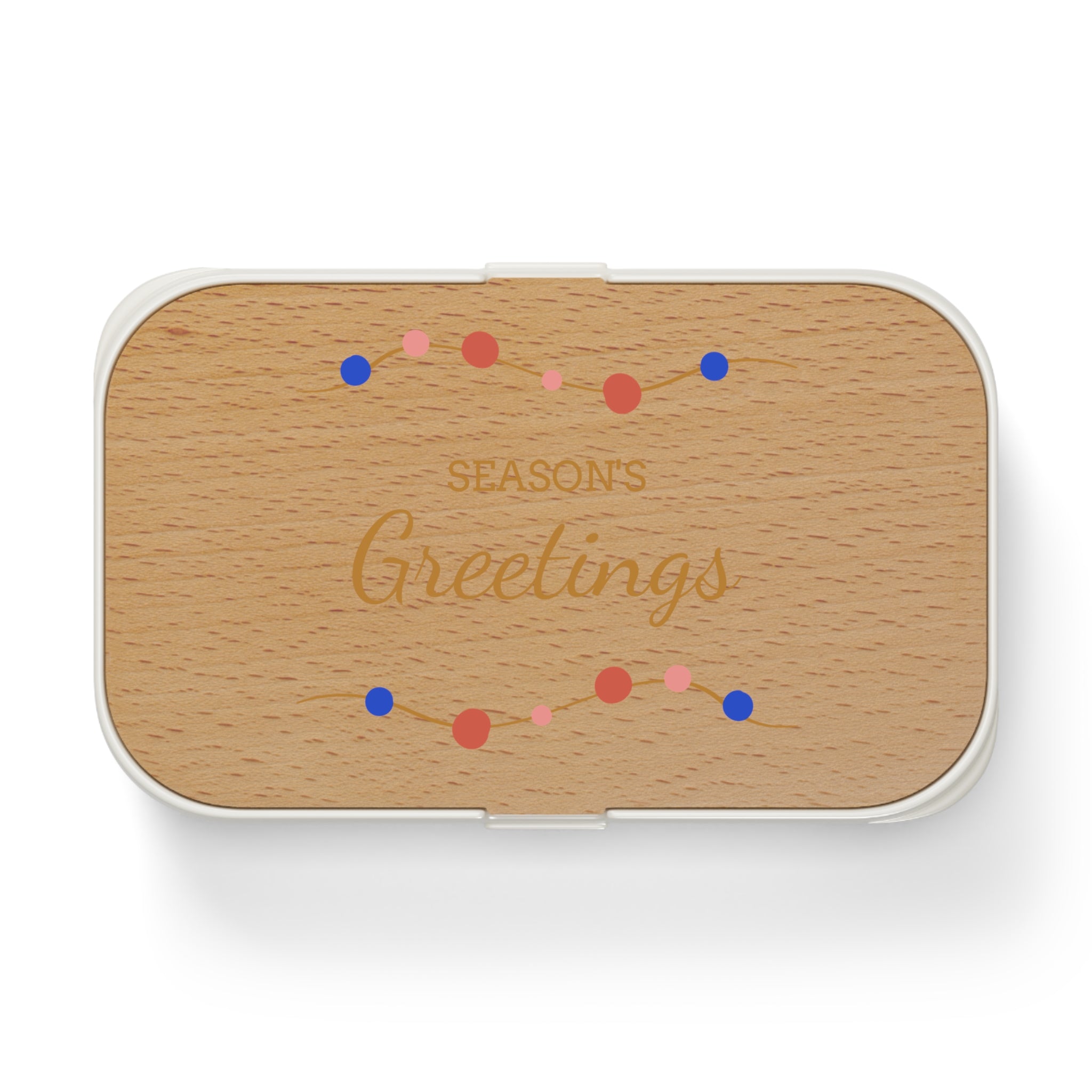 Season's Greetings Bento Lunch Box - Stylish Meal Prep Container