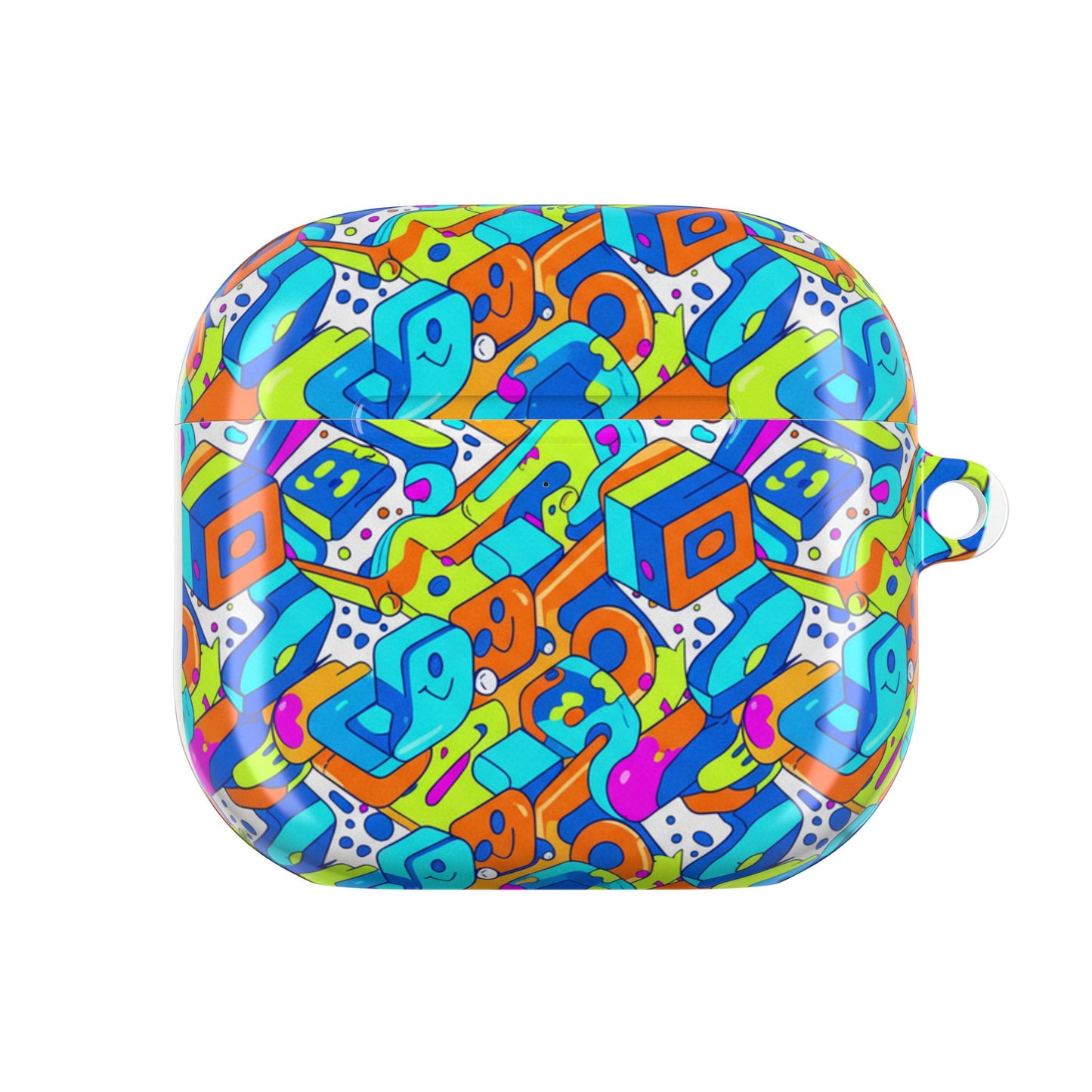 Colorful  AirPods Case — Retro Pop Graphic AirPod Case