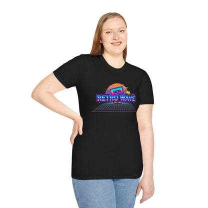 Retro Wave T-Shirt — Vintage Cassette 80s Vaporwave Tee
