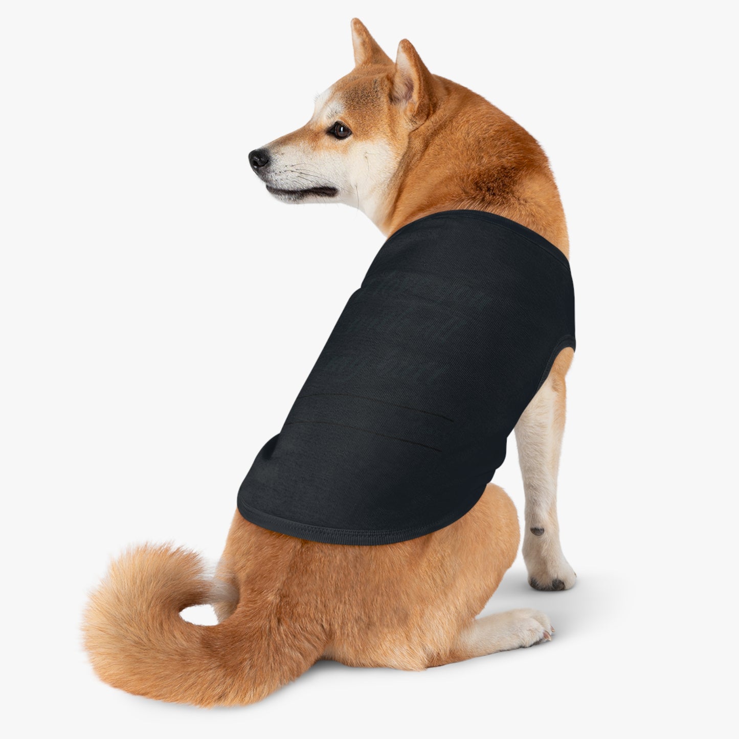 Pet Tank Top — "I Love You With All My Butt" Funny Dog Shirt