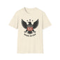 American Route 66 Eagle T-Shirt — Made in USA Vintage Roadtrip Tee