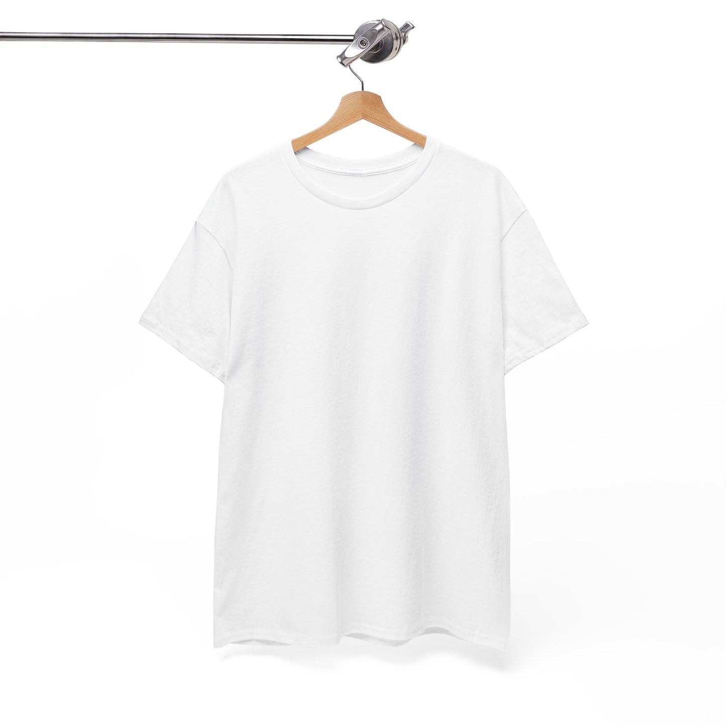 Women’s Casual white Heavy Cotton Tee - Perfect for Everyday Wear