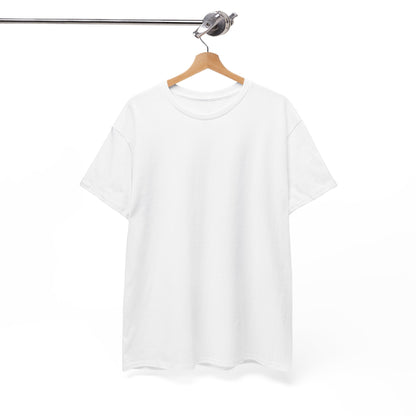 Women’s Casual white Heavy Cotton Tee - Perfect for Everyday Wear