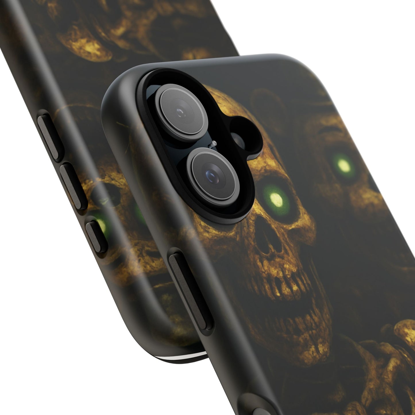 Skull Phone Case - Tough Cases, Halloween Gift, Unique Phone Accessory, Quirky Tech Cover, Halloween Decor, Dark Aesthetic