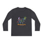 Youth boys Creepy Arcade Collecting Youth Long Sleeve Tee, Kids Gamer Shirt, Halloween Costume, Teen Casual Wear, Fantasy T-Shirt
