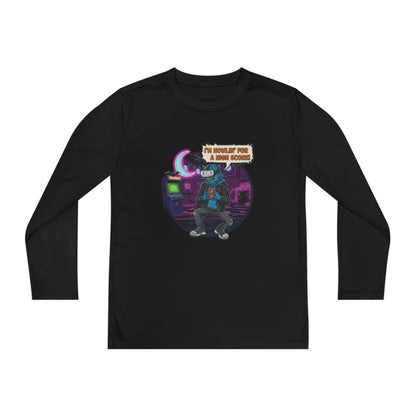 Youth Graphic Long Sleeve Tee - Cool Gamer Vibe, Perfect for Gaming Events, Birthdays, Holidays, Casual Wear, Gift Idea