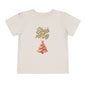 Toddler Tee - "Sleigh All Day" Christmas Tree Holiday Shirt
