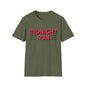 Midnight Run T-Shirt — Retro Pink Track Graphic Tee