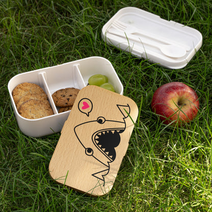 Cute Shark Bento Lunch Box for Kids