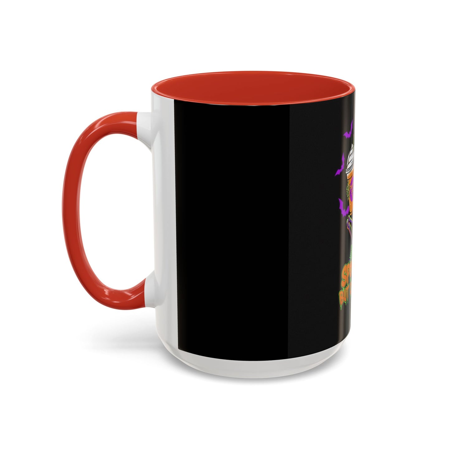 Spooky Skeleton Coffee Mug, Halloween Gift, Caffeinated Mug, Gothic Cup, Unique Drinkware, Perfect for Fall Celebrations