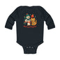 Infant Bodysuit — Merry & Playful Christmas Animal Holiday Onesie
