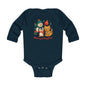 Infant Bodysuit — Merry & Playful Christmas Animal Holiday Onesie