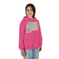 Girls Youth Hoodie — 'Holly Jolly' Pastel Christmas Holiday Sweatshirt
