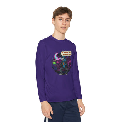 Youth Graphic Long Sleeve Tee - Cool Gamer Vibe, Perfect for Gaming Events, Birthdays, Holidays, Casual Wear, Gift Idea