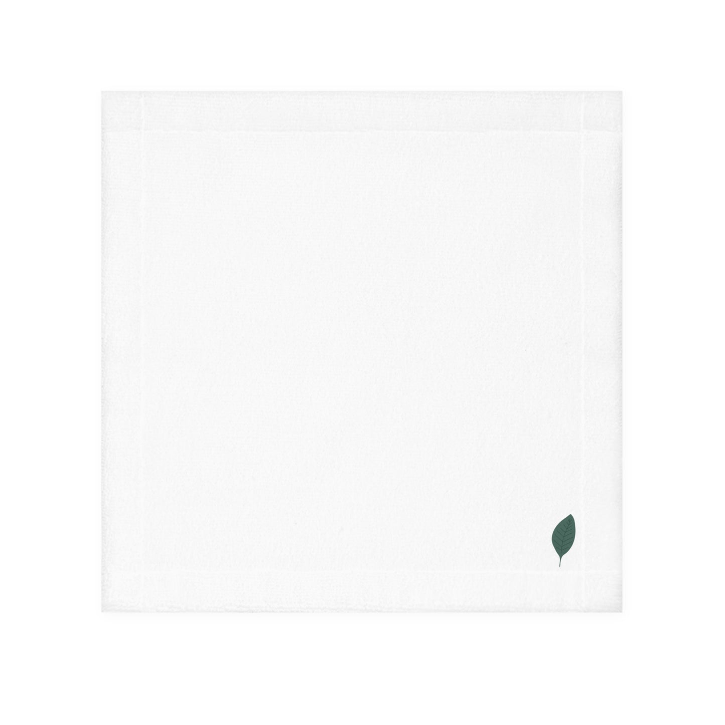 Simple Leaf Face Towel, Spa Gift, Bathroom Decor, Eco-Friendly Towel, Self-Care Essentials, Premium Quality Washcloth