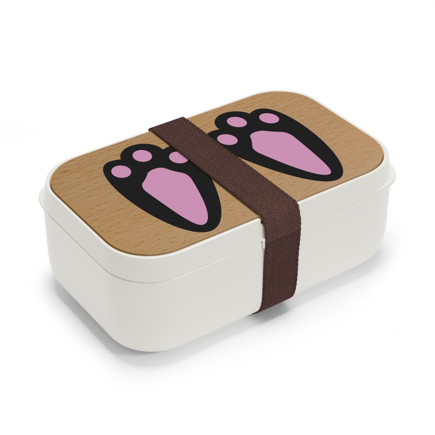Cute Cat Paw Print Bento Lunch Box