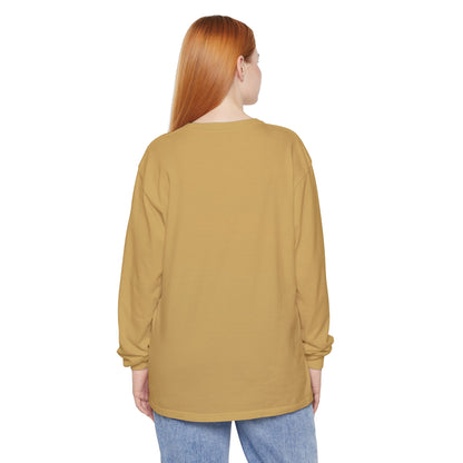 Women’s Cozy mustard  yellow Long Sleeve T-Shirt - Perfect for Everyday Wear