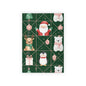 Elegant Santa and friends Gift Wrapping Paper Rolls, 1pc