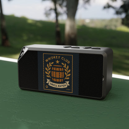 Whiskey themed Bluetooth Speaker — Whiskey Club Barrel Graphic Portable Speaker