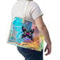 2000’s Holographic Y2K Butterfly Beach Tote Bag