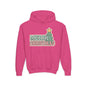 Kids youth Merry Christmas Hoodie — Pastel Tree Holiday Pullover