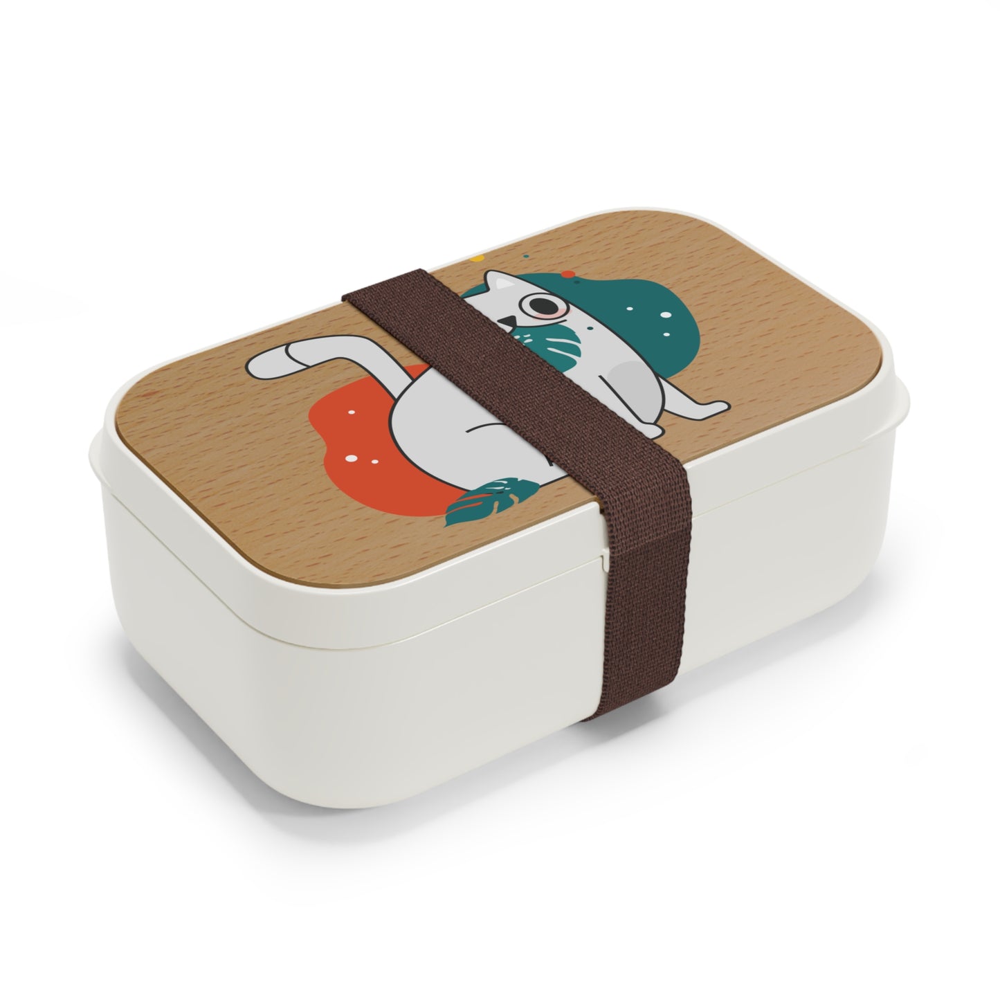 Cute Cat Bento Lunch Box - Eco-Friendly Meal Prep Container