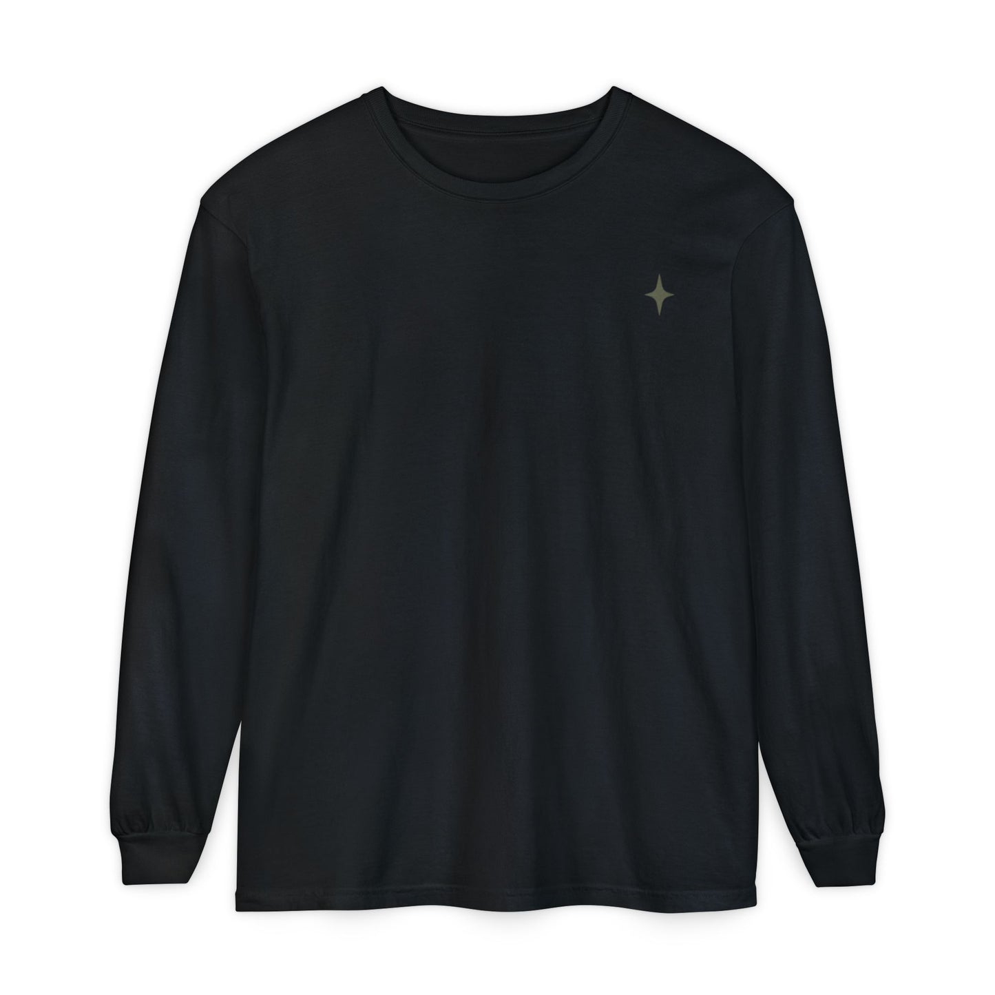 Minimal Star logo Long Sleeve Tee