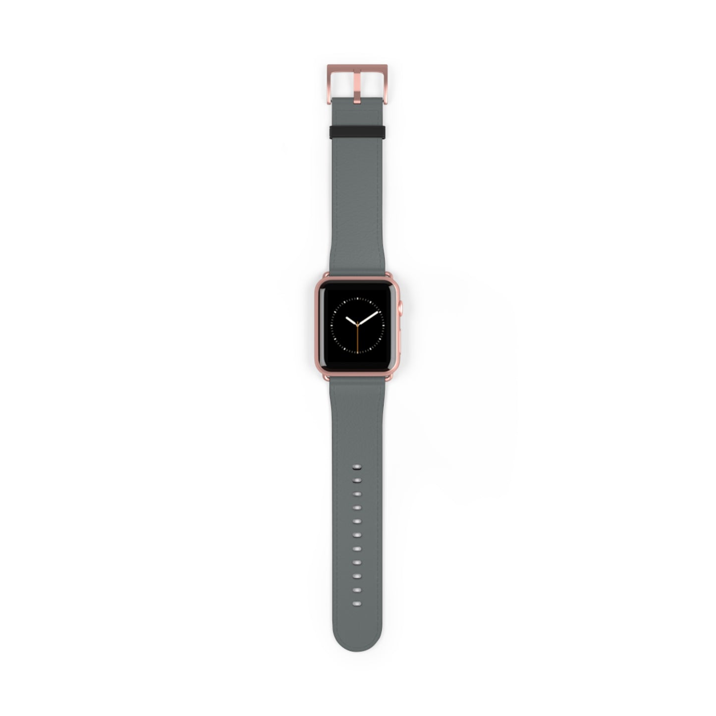 Stylish Gray Silicone Watch Band for Apple Watch - Modern & Comfortable Design